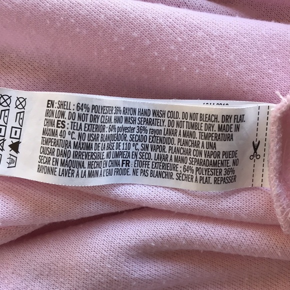Forever 21 pink hooded short sleeve tunic - Picture 8 of 8